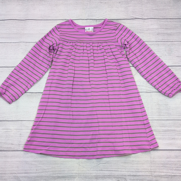 6 Hanna Andersson Striped Play Dress - Picture 1 of 6